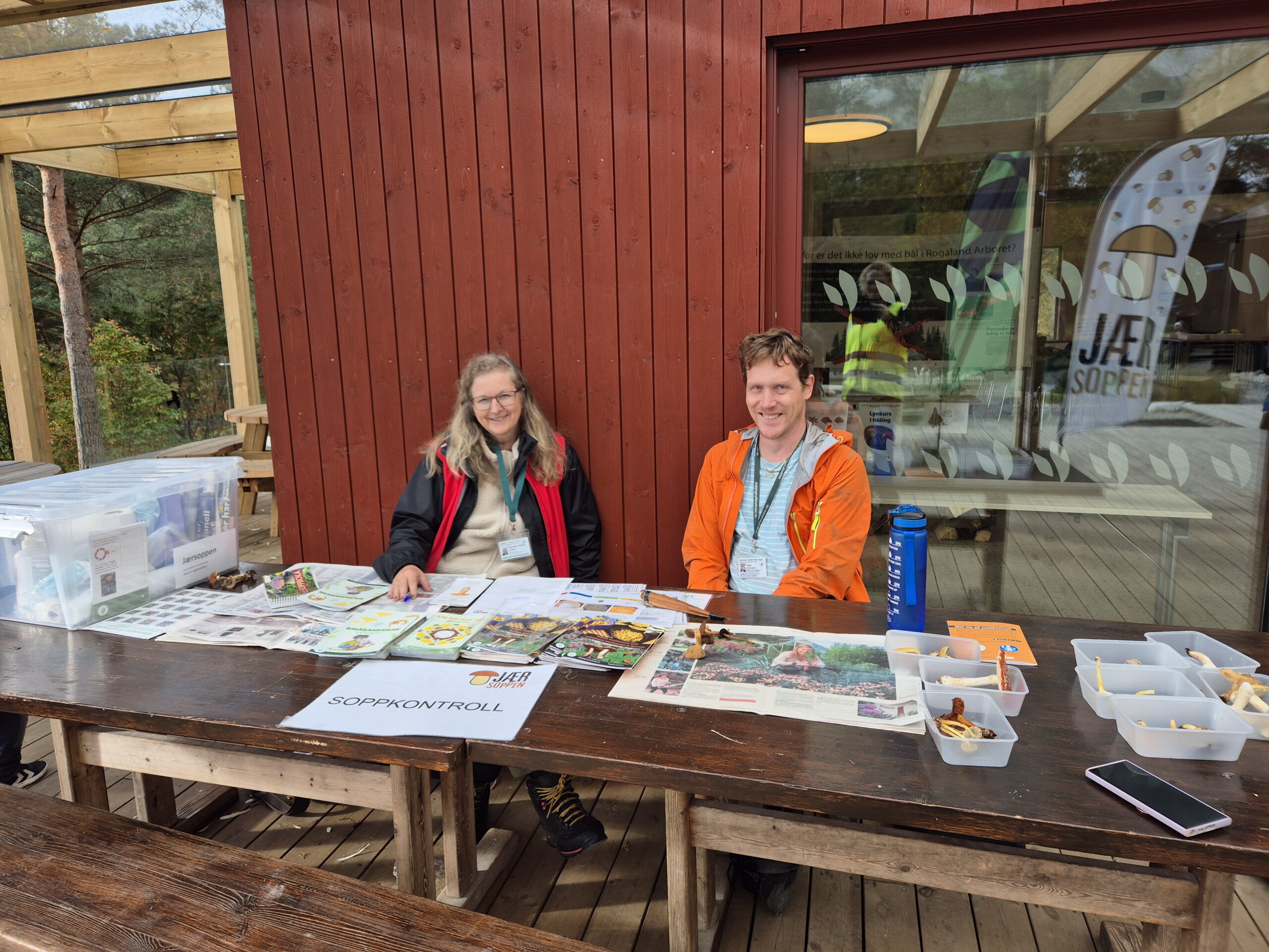 Soppkontroll Rogaland Arboret 5. okt. 2025